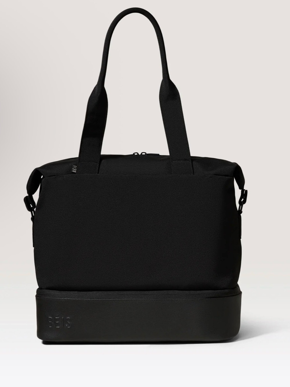 BEIS Mini Weekender Bag in Black